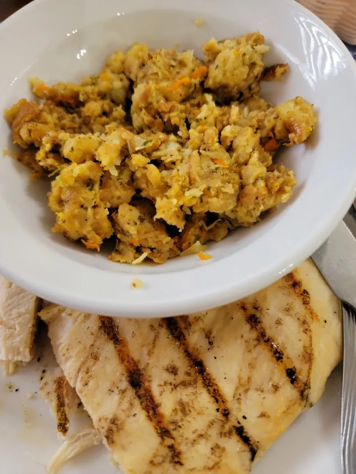 Stuffing Grilled Chicken Breast